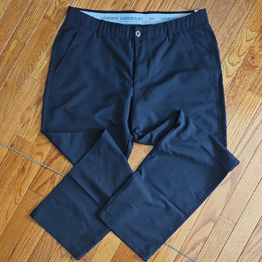 Under Armour Men's Black Golf Pants